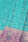 Kancheepuram Silk Sky Blue Saree