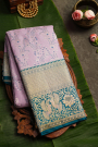 Kancheepuram Silk Lilac Saree