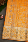 Kancheepuram Silk Peacock Blue Saree