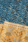 Kancheepuram Silk Peacock Blue Saree