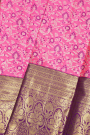 Kancheepuram Silk Pink Saree