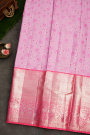 Kancheepuram Silk Baby Pink Saree
