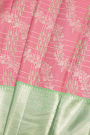 Kancheepuram Silk Baby Pink Saree