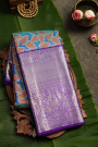 Kancheepuram Silk Blue Saree