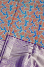 Kancheepuram Silk Blue Saree