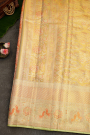 Kancheepuram Silk Peach Saree