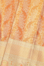 Kancheepuram Silk Peach Saree