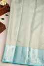 Kancheepuram Silk Silver Saree
