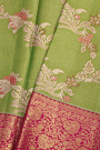 Kancheepuram Silk Green Saree