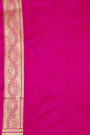 Banarasi Silk Magenta Saree