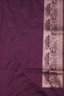 Banarasi Silk Wine Saree