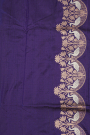 Banarasi Silk Navy Blue Saree