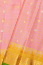 Gadwal Silk Baby Pink Saree
