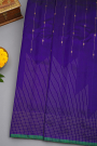 Gadwal Silk Royal Blue Saree
