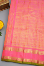 Gadwal Silk Red Saree