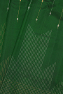 Gadwal Silk Bottle Green Saree