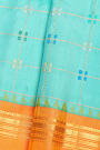 Gadwal Silk Sky Blue Saree