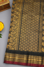 Gadwal Silk Grey Saree