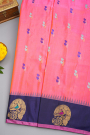 Gadwal Silk Pink Saree