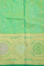Gadwal Silk Sky Blue Saree