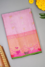 Gadwal Silk Light Pink Saree