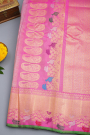 Gadwal Silk Light Pink Saree