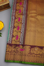 Gadwal Silk Sea Green Saree