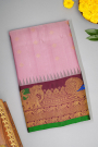 Gadwal Silk Lilac Saree