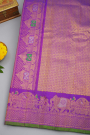Gadwal Silk Beige Saree