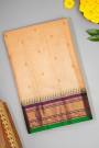 Gadwal Silk Cream Saree