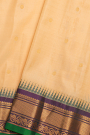 Gadwal Silk Cream Saree