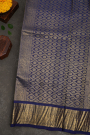 Kanchi Eco Print Silk Baby Pink Saree