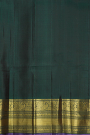 Kanchi Eco Print Silk Yellow Saree