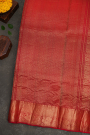 Kanchi Eco Print Silk Off White Saree