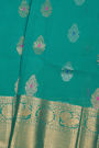 Kuppadam Fancy Sico Sea Blue Saree