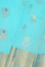 Kuppadam Sico Sky Blue Saree