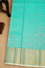 Kuppadam Sico Sky Blue Saree