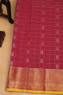 Kuppadam Sico Maroon Saree