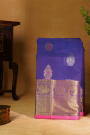 Kuppadam Sico Royal Blue Saree