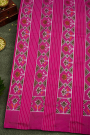 Ikat Silk Lilac Saree