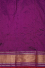 Ikat Silk Off White Saree