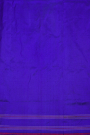 Ikat Silk Royal Blue Saree