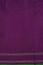 Ikat Silk Purple Saree