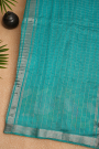 Mangalagiri Silk Sky Blue Saree