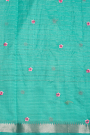Mangalagiri Silk Sky Blue Saree