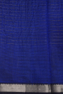 Mangalagiri Silk Royal Blue Saree