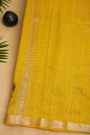 Mangalagiri Silk Yellow Saree