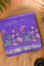 Mangalagiri Silk Lavender Saree