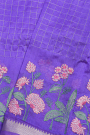 Mangalagiri Silk Lavender Saree