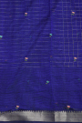 Mangalagiri Silk Royal Blue Saree